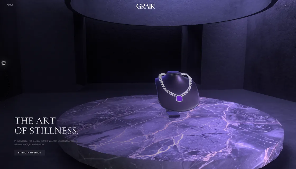 GRAIR: A Luxury Jewelry Site That Refuses to Sell You Anything